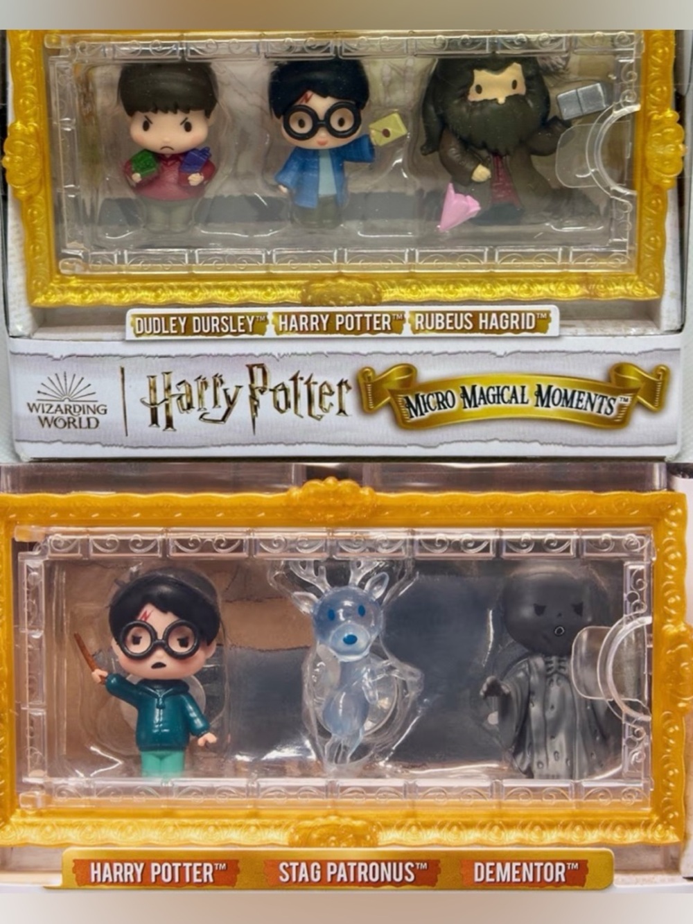 Wizarding World Harry Potter Micro Magical Moments 2 SET BUNDLE NIB